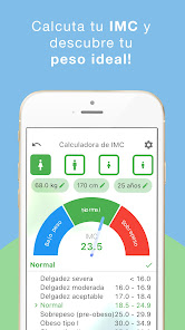 Imágen 2 Calculadora de IMC app de peso android
