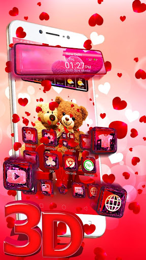 3D Teddy Glass Tech Theme??