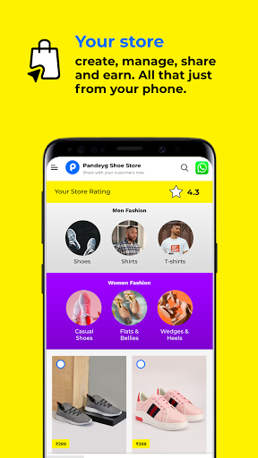 Android application Rapidshop: Resell and Earn screenshort