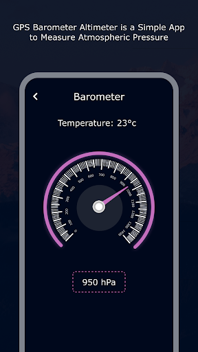 GPS Barometer & Altimeter Tool Screen 3