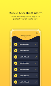 Mobile Anti-theft alarm - Batt