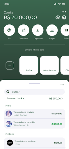 Amazon Banking Trust Empresa Screen 2
