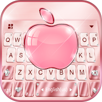 Тема для клавиатуры Rose Gold Phone8- OS12 ,Emojis