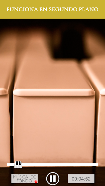 Captura 12 Piano clásico música relajante android