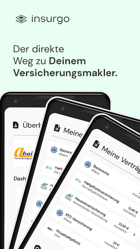 Android application Insurgo screenshort