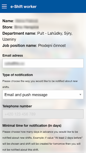 eShift Screen 3