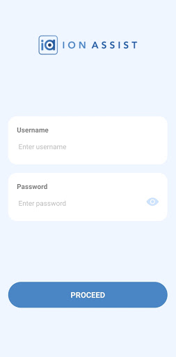 Android application IonAssist - Support screenshort