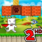 Cover Image of Tải xuống Super Cat World 2 HD - Syobon Action  APK