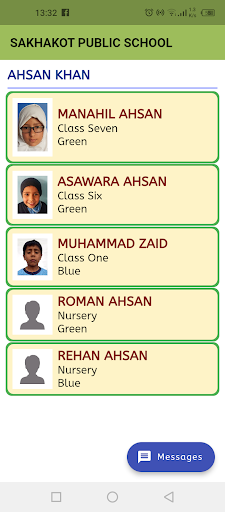 Android application Grid Schools screenshort