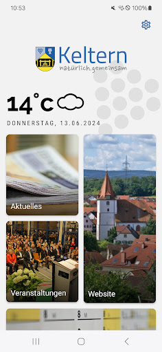 Android application Gemeinde Keltern screenshort