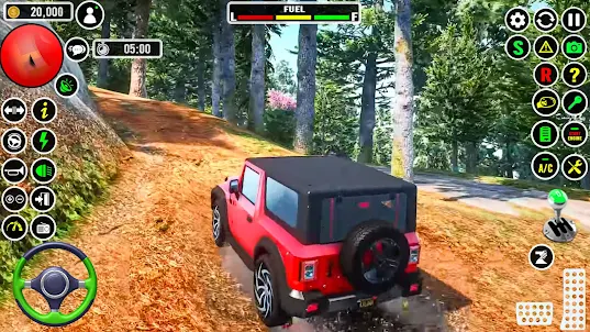 Jeep Game Driving Simulator