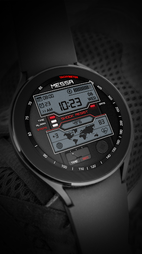 Messa Watch Face Digital DW21 Screen 2