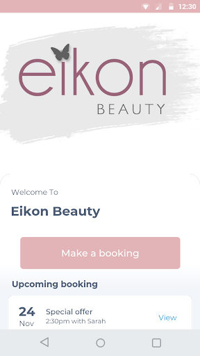 Android application Eikon Beauty screenshort