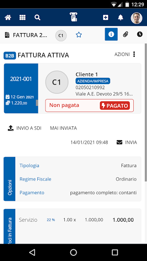 Fatture Avvocati Screen 3