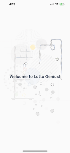Android application LottoGenius screenshort