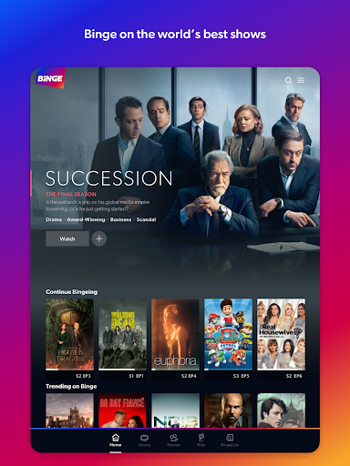 Binge for Android TV screenshot