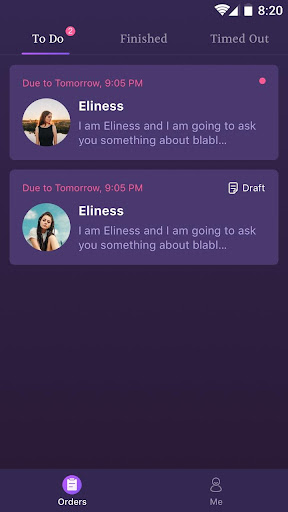 Android application Psychic Advisor screenshort