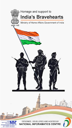 Android application Bharat Ke Veer screenshort