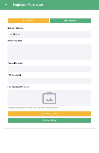 Android application Purchaser screenshort