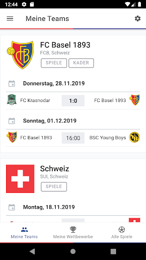 Rotblau – FC Basel App Screen 2