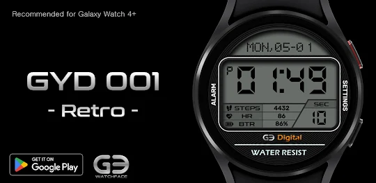 GYD001: Retro watchface