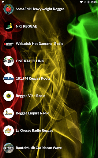 Reggae Online Radio Screen 2