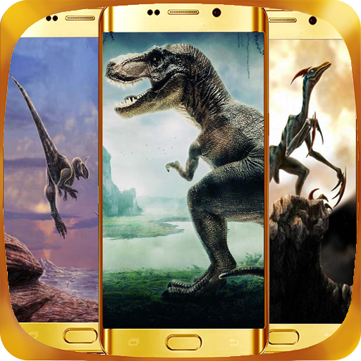 Dino Offline Wallpaper logo