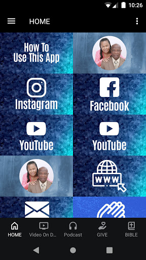 Android application The Power of Faith Ministries screenshort