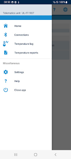 Android application cargofleet Connect screenshort