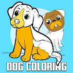 Cover Image of ダウンロード Cute Puppy Pug Dog Coloring 1.4 APK