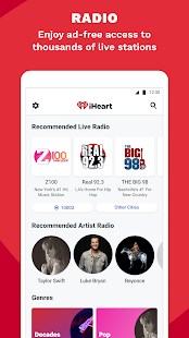 iHeart: Music, Radio, Podcasts Schermata