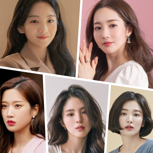 Korean actress HD Wallpaper logo