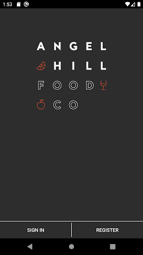 Android application Angel Hill Food screenshort