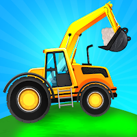 Соберите строительные грузовики: игра строитель
