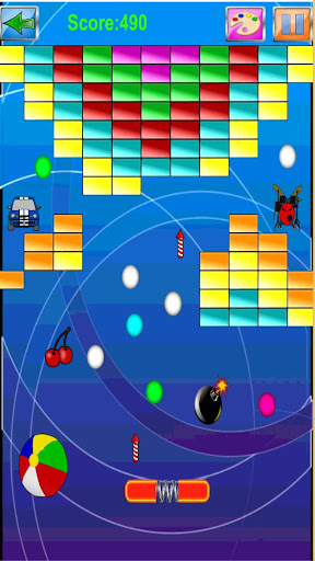 Android application Brick Breaker, Prize Edition screenshort