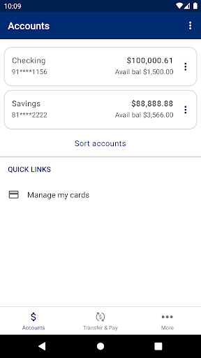 Westport Federal Credit Union Screen 3