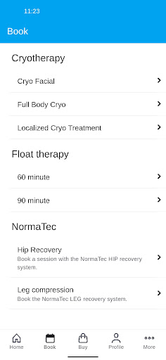 Element Float Spa & Cryo Screenshot 2 - AppWisp.com