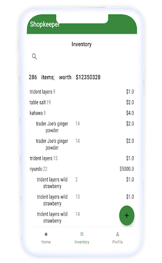 Shopkeeper POS Screen 3