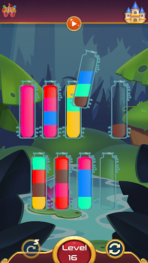 Android application Aqua Puzzle: Sorting Colors screenshort