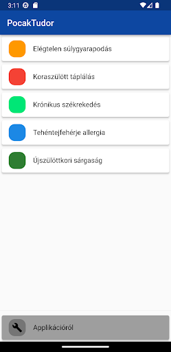 Android application PocakTudor screenshort