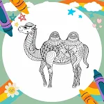 Cover Image of Tải xuống Coloring Book: Camel Mandala  APK