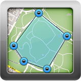 Geo Measure GPS Area Distance icon