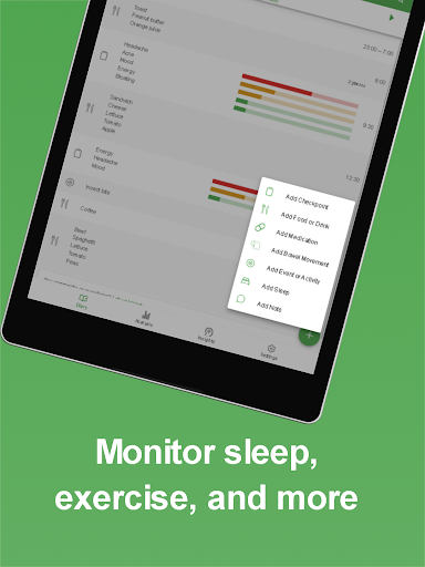 Screenshot of Eat Smart Kiwi: Food Diary