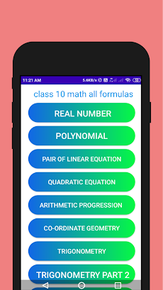 Class 10 Math formulaのおすすめ画像1