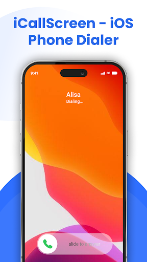 Android application iCallScreen - iOS Phone Dialer screenshort
