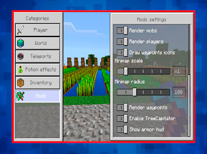 Мод ToolBox for Minecraft  PE