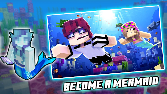 Mermaids Mod Addon for MCPE Apk Mod for Android [Unlimited Coins/Gems] 5