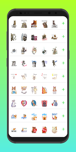 Funny Cat Stickers - WASticker Screen 2