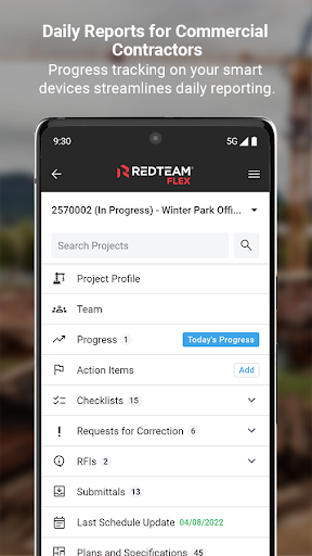 Android application RedTeam Flex screenshort