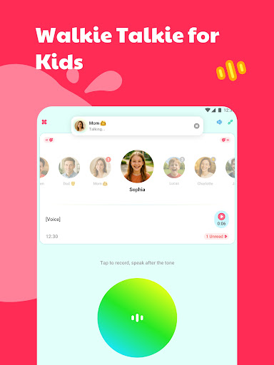 Screenshot of JusTalk Kids - Safe Messenger
